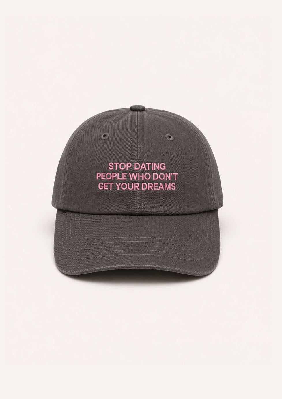 STOP DATING PEOPLE WHO CAP