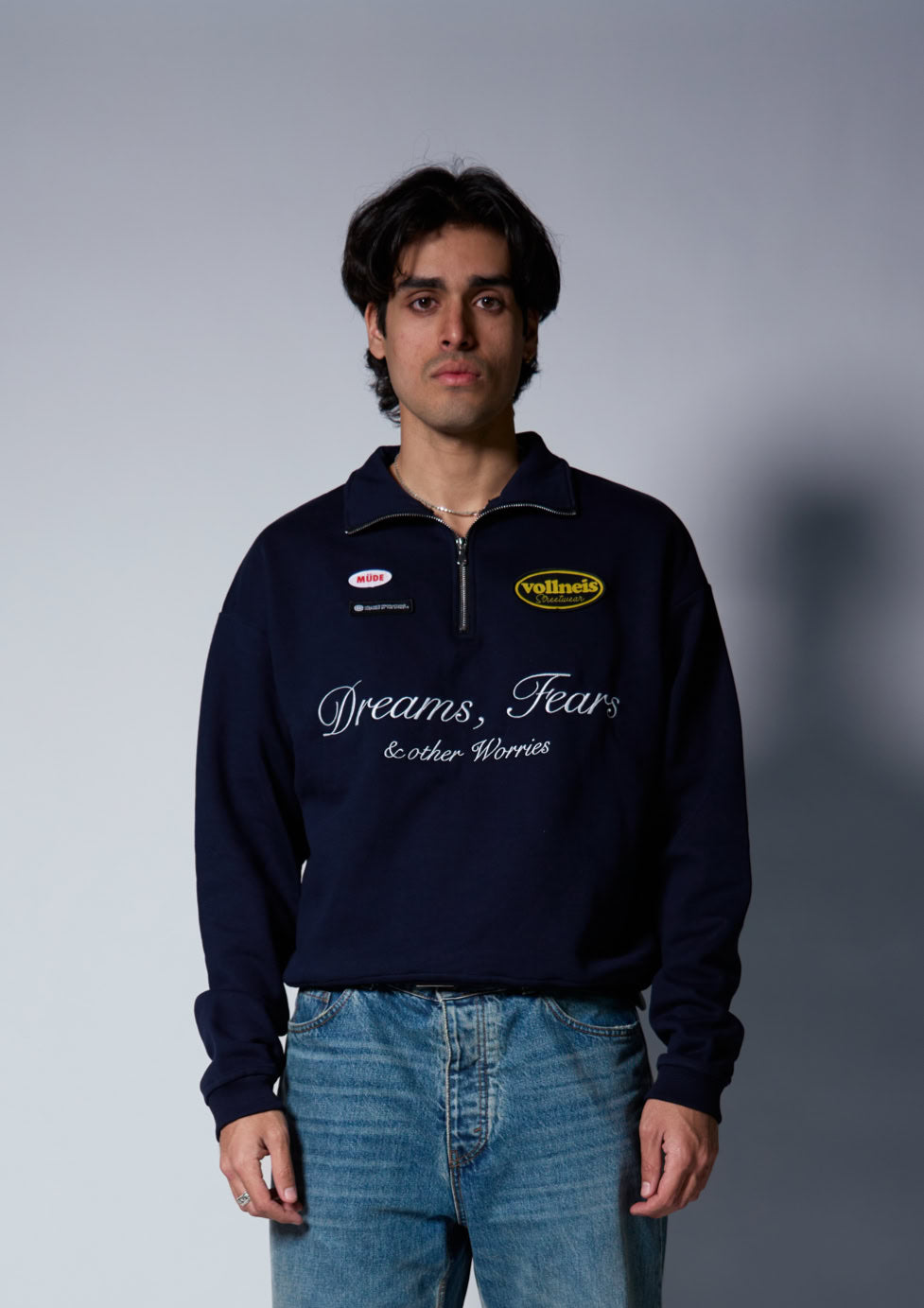 DREAMS QUARTER ZIP SWEATER